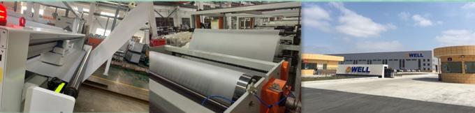 1250mm Wide EVA Cast Film Extrusion Line For Solar Panel Encapsulation 2% shrinkage rate 1