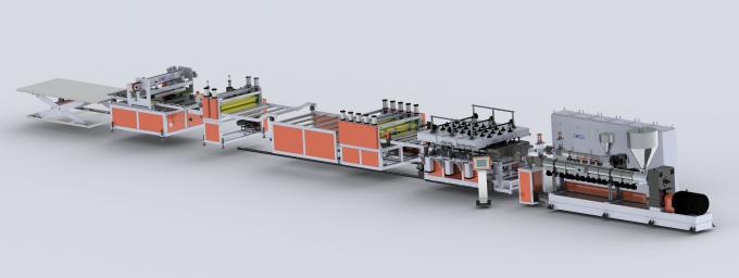 PP Hollow Building Sheet Extrusion Line Plastic Building Board Making Machine 0