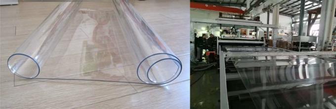 Rigid PVC Sheet Extrusion Machine Line PVC Board Production Line 550KG/H 4