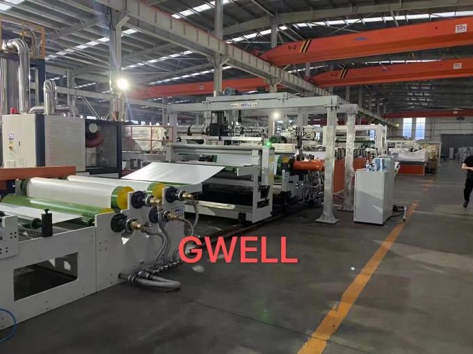 TPU Three Layers Co-Extrusion Cast Film Extrusion Line Can Be Designed Independently 1