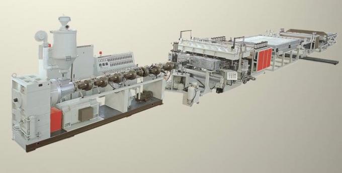 Multiwall PP Hollow Section Plate Extrusion Line Used For Fruit Folding Boxes 0