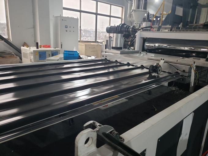 Synthetic Resin Glazed Tile PVC Roof Board Extrusion Line ASA Co Extrusion Machine 1
