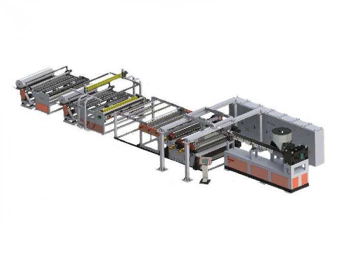 1220mm ETFE Film Extrusion Production Line For PV Solar Panel Usage 0