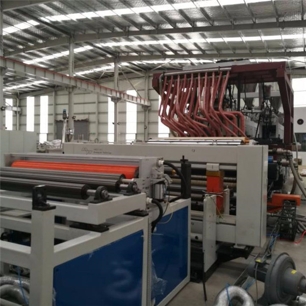 CPP CPE Cast Film Extrusion Line For Packing Three Layer 2