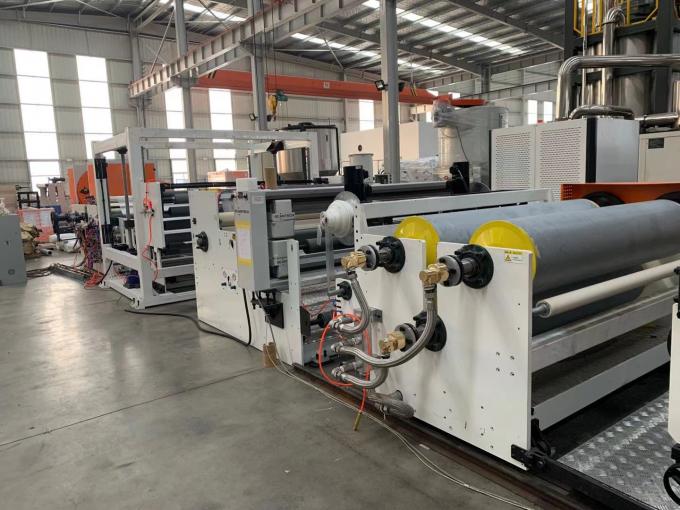 CPE TPE PE Stretching Cast Film Extrusion Line GWELL 1