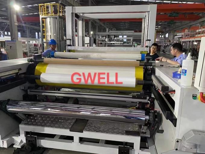 CPE TPE PE Stretching Cast Film Extrusion Line GWELL 2